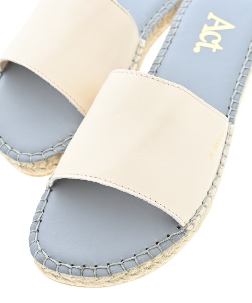 Act（アクト）エスパドリーユ 白 サイズ:EU37(23.5cm位) レディース/2200642720047