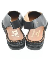 Act（アクト）エスパドリーユ 黒 サイズ:EU38(24.5cm位) レディース/2200642756916