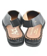 Act（アクト）エスパドリーユ 黒 サイズ:24cm レディース/2200642757050