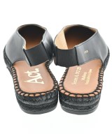 Act（アクト）エスパドリーユ 黒 サイズ:24cm レディース/2200642757074