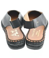 Act（アクト）エスパドリーユ 黒 サイズ:24cm レディース/2200642757111