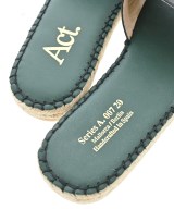 Act（アクト）エスパドリーユ 黒 サイズ:23cm レディース/2200642757685