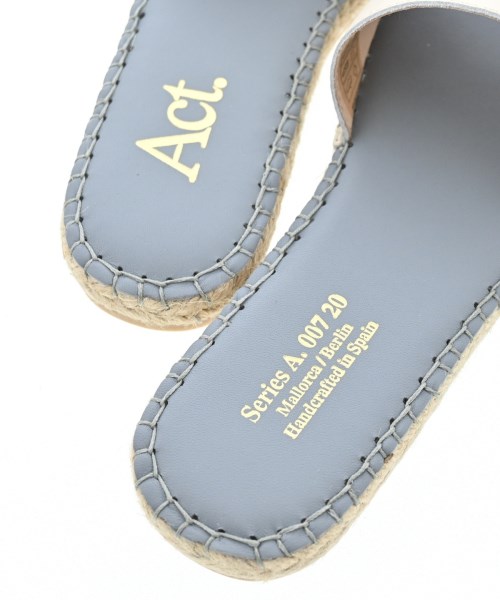 Act（アクト）エスパドリーユ 白 サイズ:EU36(22.5cm位) レディース/2200642758309
