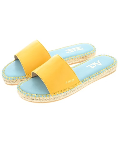 Act(アクト)エスパドリーユ 黄 サイズ:EU36(22.5cm位)/2200642759115