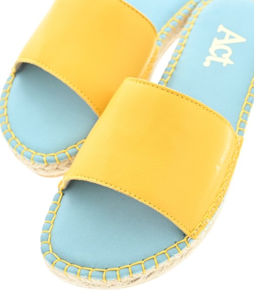 Act（アクト）エスパドリーユ 黄 サイズ:EU36(22.5cm位) レディース/2200642759115