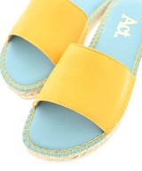 Act（アクト）エスパドリーユ 黄 サイズ:EU36(22.5cm位) レディース/2200642759115