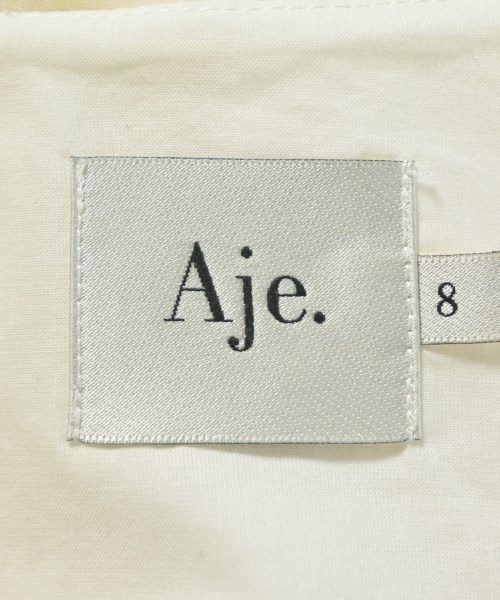 Aje（アジェ）ワンピース 白 サイズ:8(S位) レディース/2200685003022