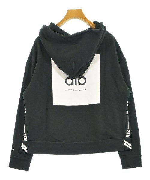alo（アロー）パーカー 黒 サイズ:-(M位) レディース/2200621155044