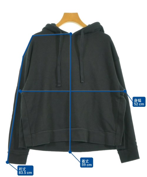 alo（アロー）パーカー 黒 サイズ:-(M位) レディース/2200621155044