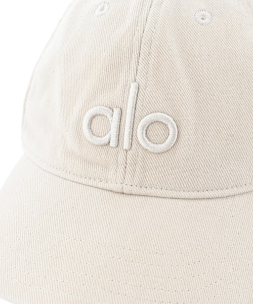 alo（アロー）キャップ ベージュ サイズ:ONE メンズ/2200628635020