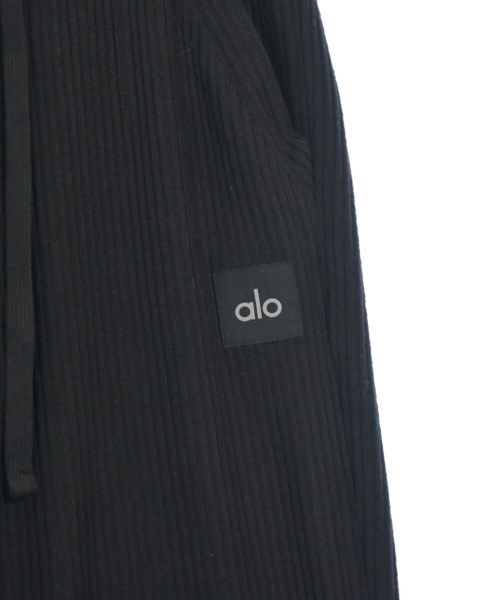 alo（アロー）スウェットパンツ 黒 サイズ:XXS レディース/2200613820042