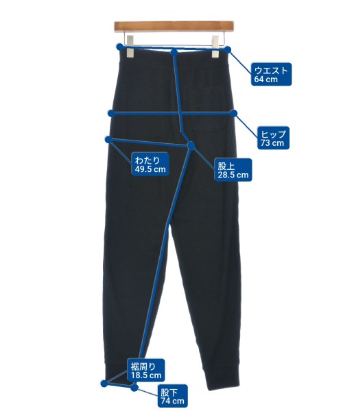 alo（アロー）スウェットパンツ 黒 サイズ:XXS レディース/2200613820042