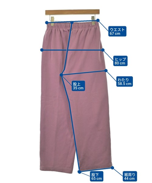 alo（アロー）スウェットパンツ ピンク サイズ:XXS レディース/2200675596114