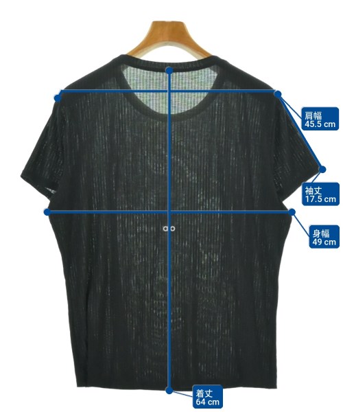 alo（アロー）Tシャツ・カットソー 黒 サイズ:F レディース/2200712632225