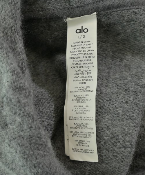 alo（アロー）ニット・セーター グレー サイズ:L メンズ/2200642060044