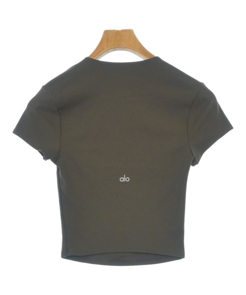 alo（アロー）Tシャツ・カットソー 茶 サイズ:S レディース/2200686687092