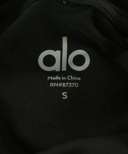 alo（アロー）Tシャツ・カットソー 黒 サイズ:S レディース/2200724082032