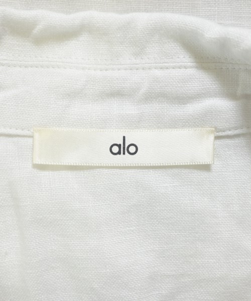 alo（アロー）カジュアルシャツ 白 サイズ:S メンズ/2200725548025