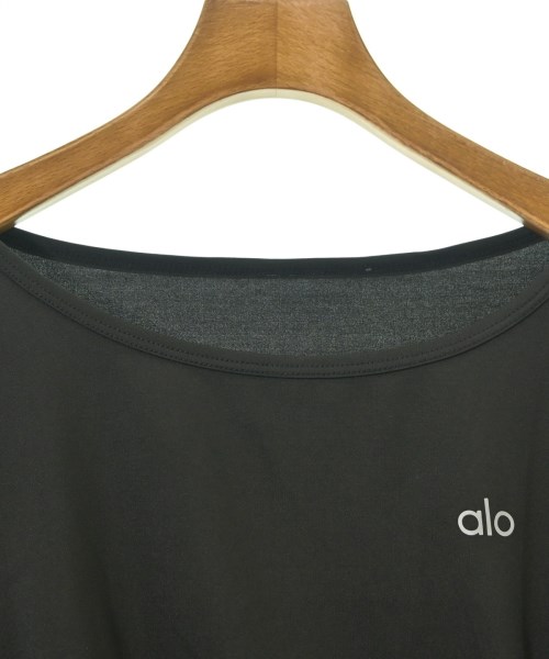 alo（アロー）Tシャツ・カットソー 黒 サイズ:M レディース/2200678921050