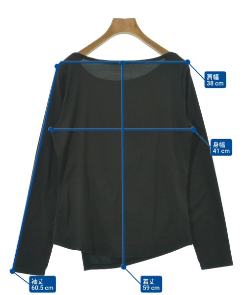 alo（アロー）Tシャツ・カットソー 黒 サイズ:M レディース/2200678921050