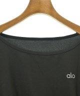 alo（アロー）Tシャツ・カットソー 黒 サイズ:M レディース/2200678921050