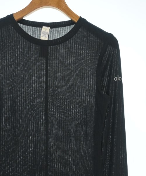 alo（アロー）Tシャツ・カットソー 黒 サイズ:XS レディース/2200691539041