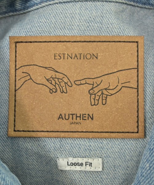 AUTHEN（オーセン）デニムジャケット 青 サイズ:L メンズ/2200617795032