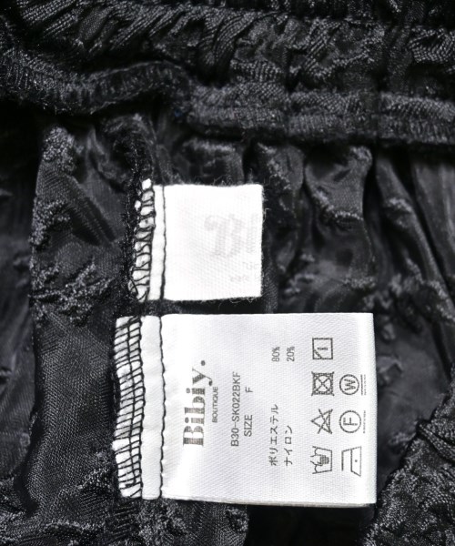 bibiy.（ビビィ）ひざ丈スカート 黒 サイズ:F レディース/2200642496096