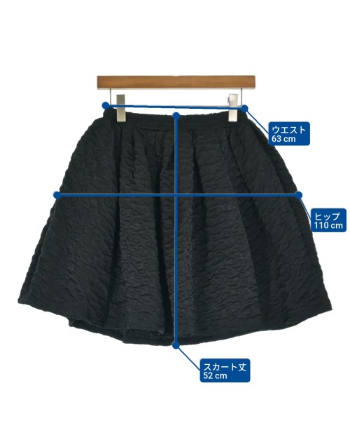 bibiy.（ビビィ）ひざ丈スカート 黒 サイズ:F レディース/2200642496096