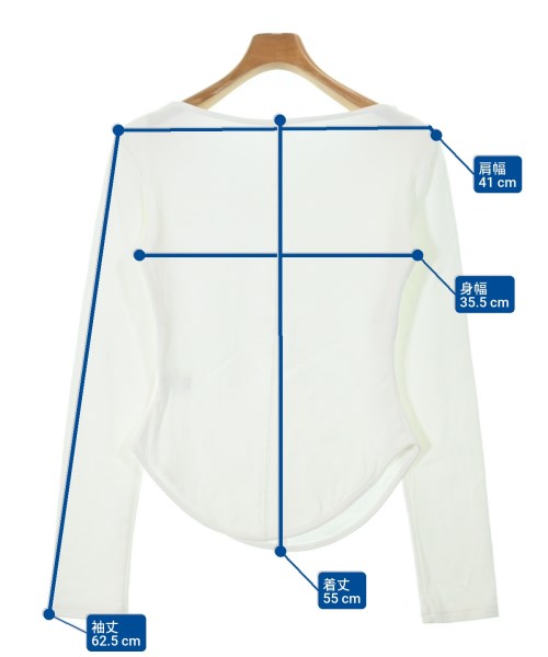 bibiy.（ビビィ）Tシャツ・カットソー 白 サイズ:F レディース/2200640894122