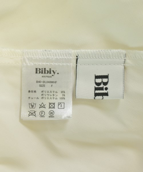 bibiy.（ビビィ）ブラウス 白 サイズ:F レディース/2200705253093