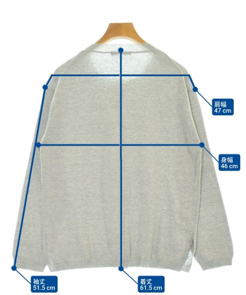 BIBLIOTECA（ビブリオテカ）カーディガン グレー サイズ:F レディース/2200653900148