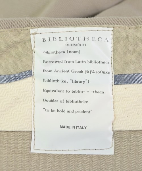 BIBLIOTECA（ビブリオテカ）チノパン グレー サイズ:M メンズ/2200645070033