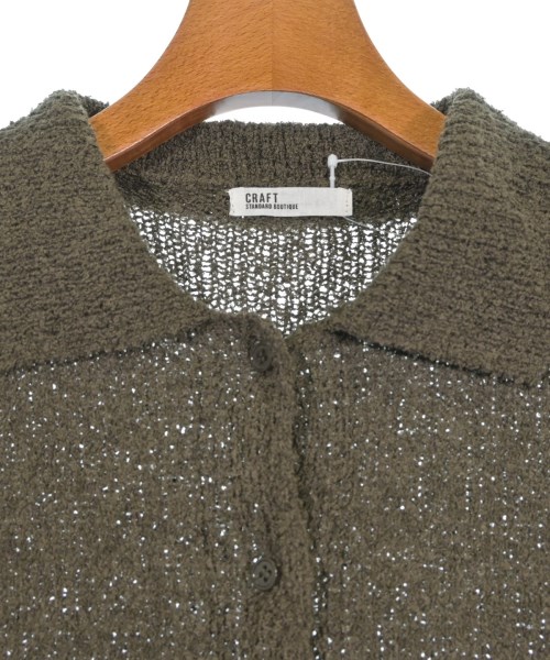 CRAFT STANDARD BOUTIQUE（クラフトスタンダードブティック）カーディガン 茶 サイズ:F レディース/2200643993020
