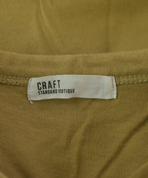 CRAFT STANDARD BOUTIQUE（クラフトスタンダードブティック）Tシャツ・カットソー ベージュ サイズ:F レディース/2200694747016