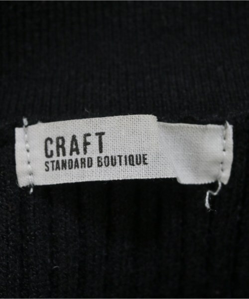 CRAFT STANDARD BOUTIQUE（クラフトスタンダードブティック）ニット・セーター 黒 サイズ:F レディース/2200647995075