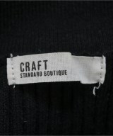 CRAFT STANDARD BOUTIQUE（クラフトスタンダードブティック）ニット・セーター 黒 サイズ:F レディース/2200647995075