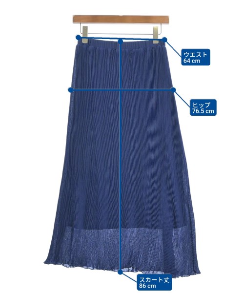 CRAFT STANDARD BOUTIQUE（クラフトスタンダードブティック）ロング・マキシ丈スカート 紺 サイズ:F レディース/2200668528115