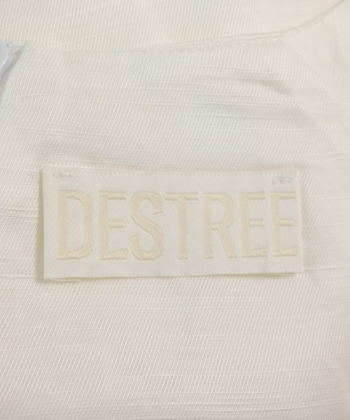 DESTREE（デストレ）ワンピース 白 サイズ:S レディース/2200612012035