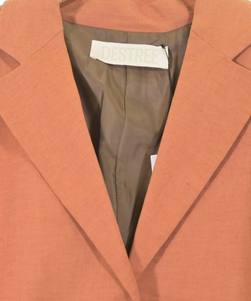 DESTREE（デストレ）テーラードジャケット オレンジ サイズ:S レディース/2200661187043
