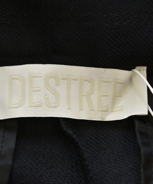 DESTREE（デストレ）スラックス 紺 サイズ:38(S位) レディース/2200708307038