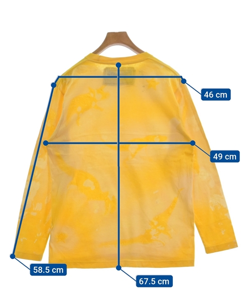 Dinoworks（ディノワークス）Tシャツ・カットソー 黄 サイズ:-(L位) メンズ/2200461362121