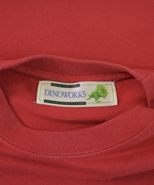 Dinoworks（ディノワークス）Tシャツ・カットソー 赤 サイズ:-(S位) メンズ/2200704301030