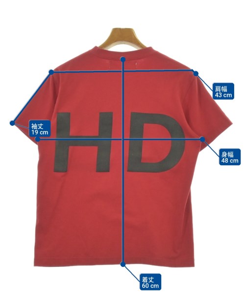 Dinoworks（ディノワークス）Tシャツ・カットソー 赤 サイズ:-(S位) メンズ/2200704301030