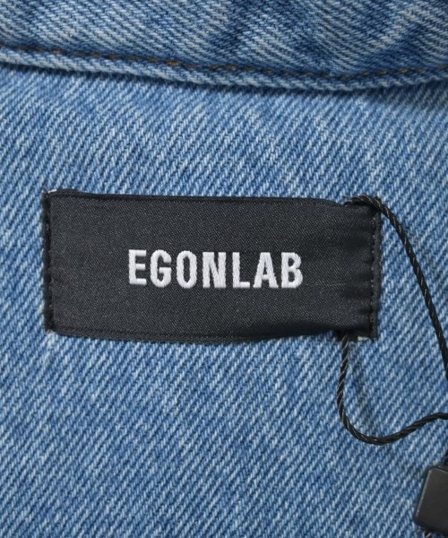 EGONlab.（エゴンラボ）カジュアルシャツ 青 サイズ:M メンズ/2200606854016