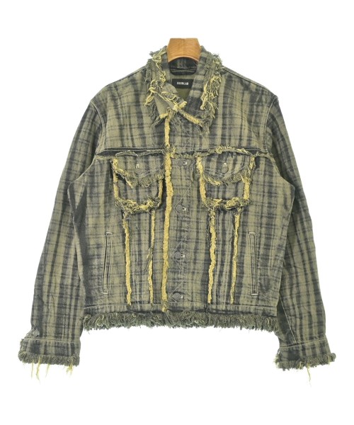 EGONlab.(エゴンラボ)デニムジャケット カーキ サイズ:M/2200677017150