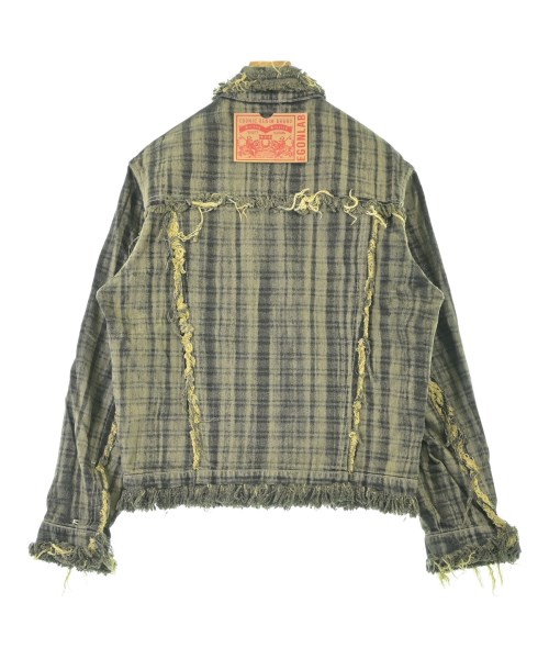 EGONlab.（エゴンラボ）デニムジャケット カーキ サイズ:M メンズ/2200677017150