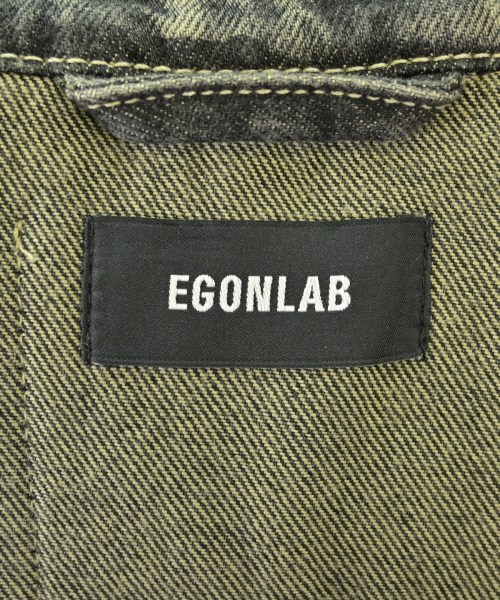 EGONlab.（エゴンラボ）デニムジャケット カーキ サイズ:M メンズ/2200677017150