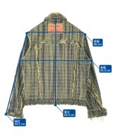 EGONlab.（エゴンラボ）デニムジャケット カーキ サイズ:M メンズ/2200677017150