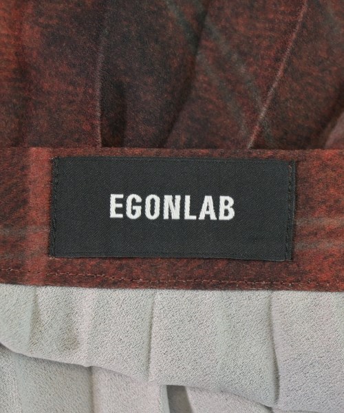EGONlab.（エゴンラボ）ロング・マキシ丈スカート 赤 サイズ:1(S位) レディース/2200715423226